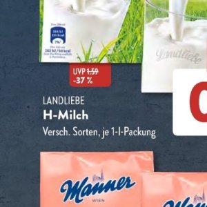 Milch bei Aldi SÜD