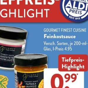 Glas bei Aldi SÜD