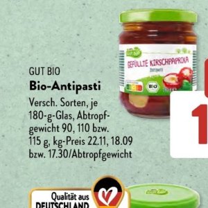 Glas bei Aldi SÜD