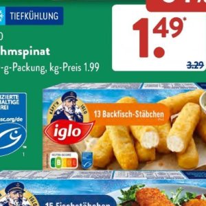 Backfisch bei Aldi SÜD