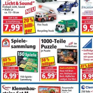 Spielzeug bei Norma