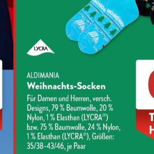 Socken bei Aldi SÜD