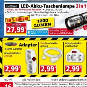 Adapter bei Norma