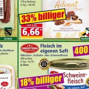 Fleisch bei Norma