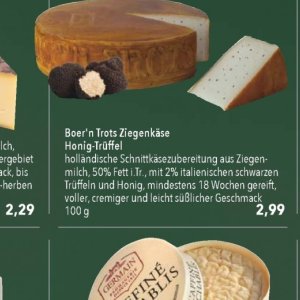 Ziegenkäse bei Citti Markt