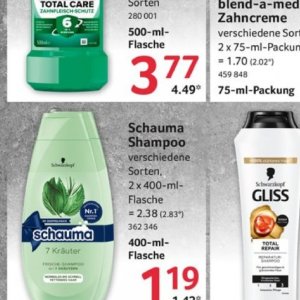 Shampoo bei Selgros