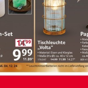 Tischleuchte bei Selgros