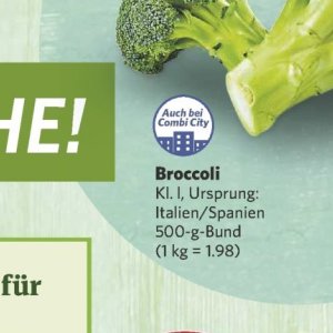 Broccoli bei Combi