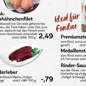 Fleisch bei AEZ