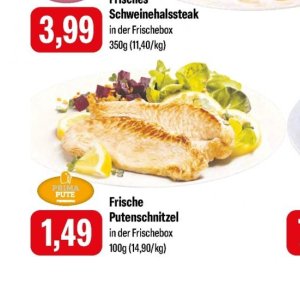 Putenschnitzel bei Feneberg