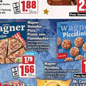 Pizza wagner wagner bei Hit