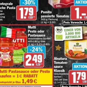 Pesto bei Hit