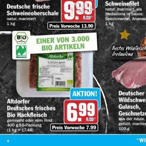 Hackfleisch bei Hit