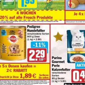 Hundefutter bei Hit