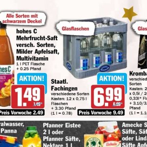 Säfte bei Hit