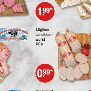 Wurst bei V-Markt