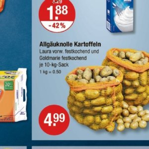 Sack bei V-Markt