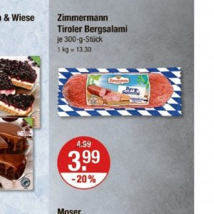 Salami bei V-Markt