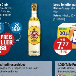  Havana Club bei V-Markt