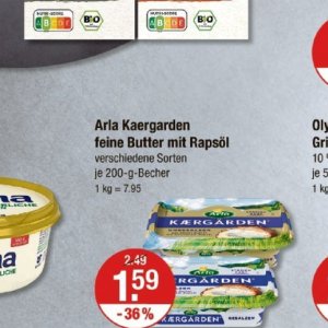 Butter bei V-Markt