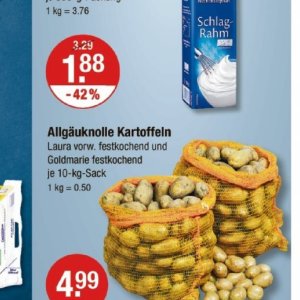 Kartoffeln bei V-Markt