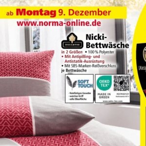 Bettwäsche bei Norma