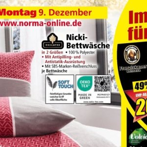 Bettwäsche bei Norma