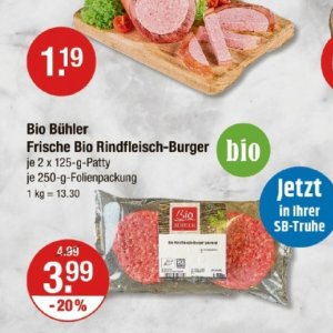 Rindfleisch bei V-Markt