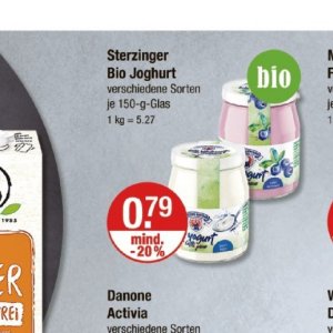 Joghurt bei V-Markt