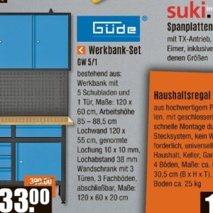 Schubladen bei V-Baumarkt