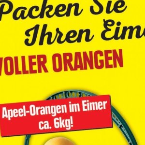 Orangen bei Elli Markt