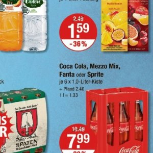 Coca-cola bei V-Markt