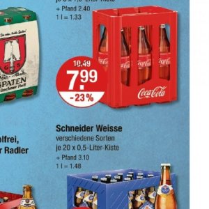 Coca-cola bei V-Markt