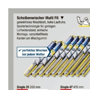 Scheibenwischer bei V-Markt