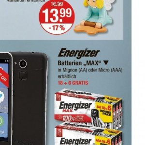 Batterien bei V-Markt