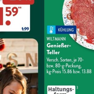 Teller bei Aldi SÜD