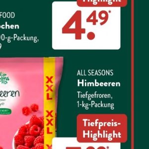 Himbeeren bei Aldi SÜD