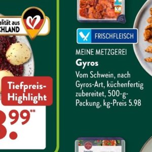 Gyros bei Aldi SÜD