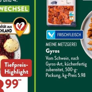 Gyros bei Aldi SÜD