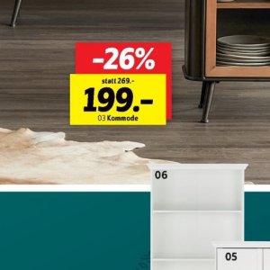 Kommode bei Sconto