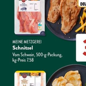 Schnitzel bei Aldi SÜD