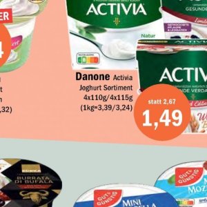 Joghurt danone  bei Aktiv Irma