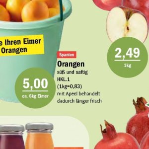 Orangen bei Aktiv Irma