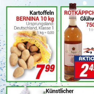 Kartoffeln bei Centershop