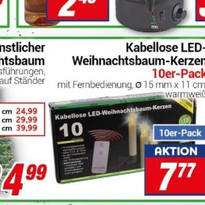 Weihnachtsbaum bei Centershop