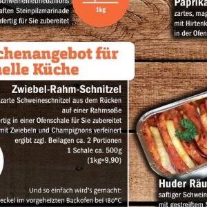 Schnitzel bei Aktiv Irma