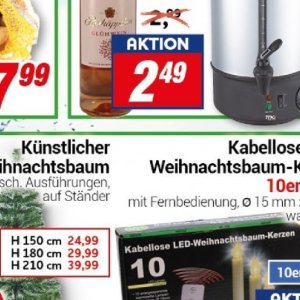 Weihnachtsbaum bei Centershop