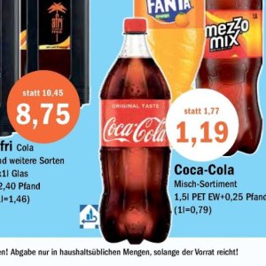 Coca-cola bei Aktiv Irma