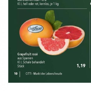 Grapefruit bei Citti Markt