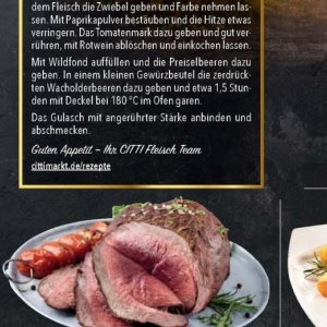 Fleisch bei Citti Markt